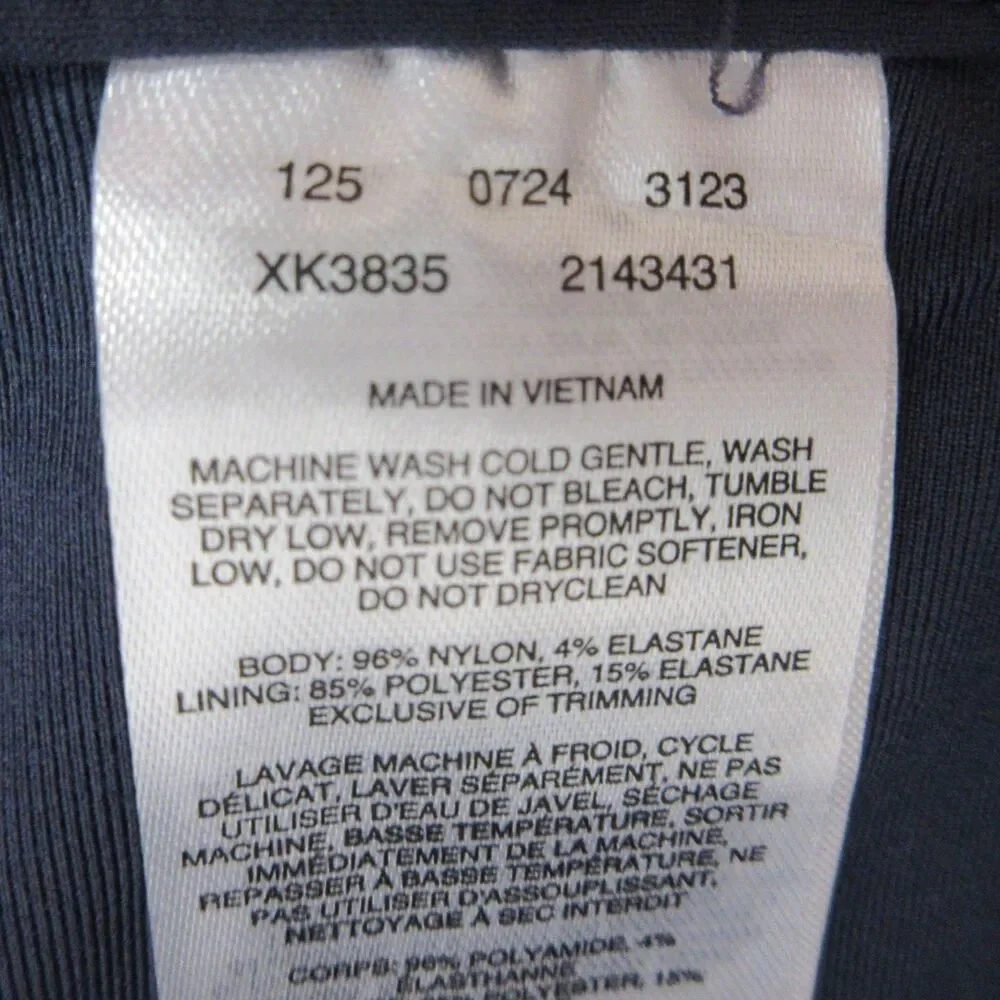 COLUMBIA Marina Bay Nocturnal Blue Skort Sz M Pull On Omni Shade Skirt Short NWT